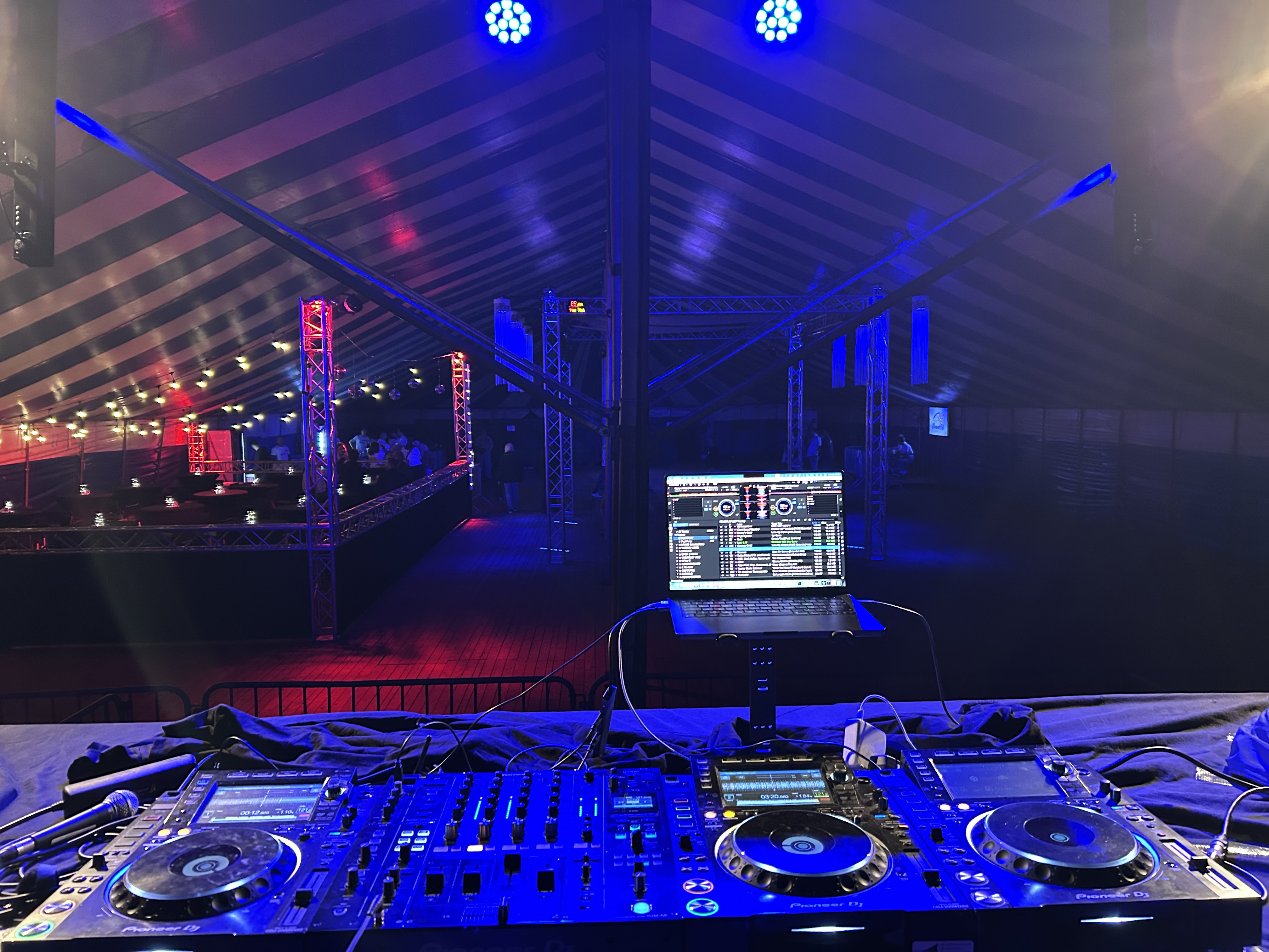 Verjaardag gedraaid door deejay Andy Veltjen in Limburg